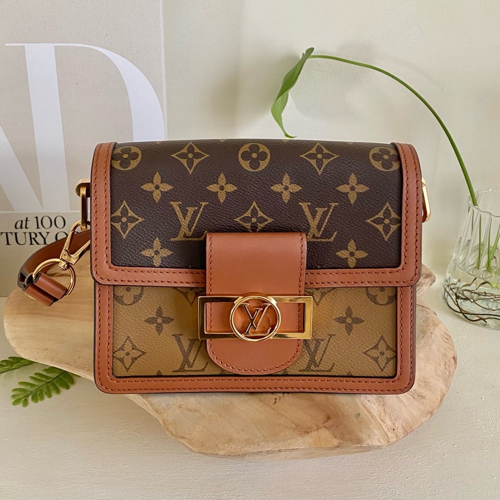 Louis Vuitton Dauphine Reverse Monogram Canvas Mini